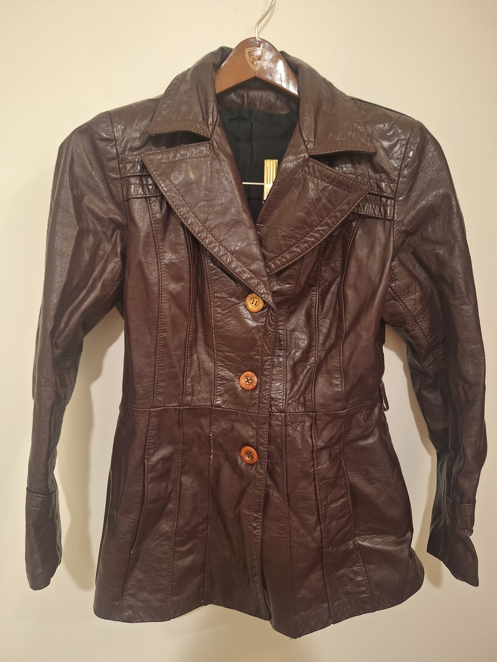 Classic Brown Leather Women's Jacket